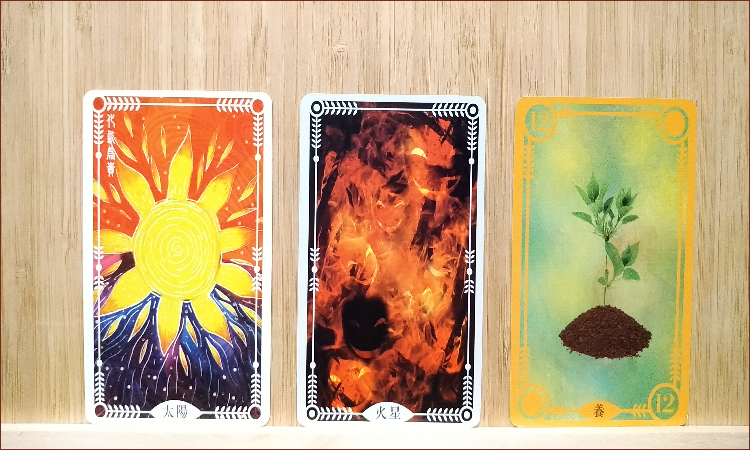 紫微牌卡,事業,太陽,火星,養